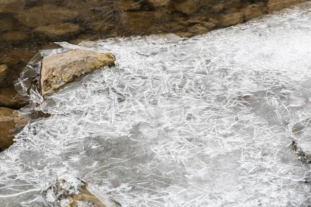 The area around Ttukseom Hangang Park in Gwangjin-gu Seoul is frozen amid a continuing cold wave on Jan 26 2026 AJP Yoo Na-hyun