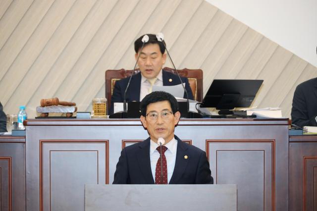 5분 자유발언에 나선 양희전 의원 사진삼척시의회