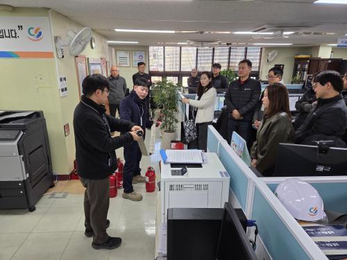 과천도시공사, 찾아가는 맞춤형 화재대응 교육·훈련