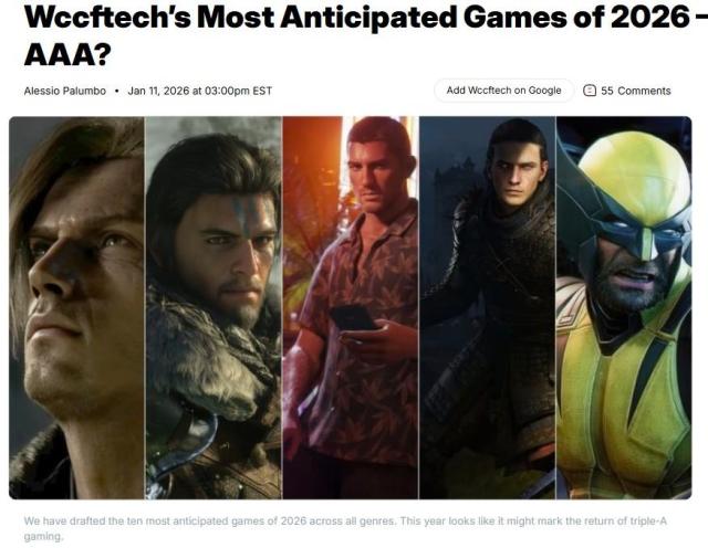 붉은사막 Wccftech 2026 가장 기대되는 게임으로 선정사진펄어비스