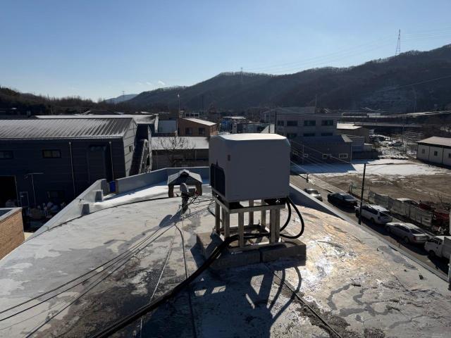 천현동에 설치된 AI 드론스테이션으로 24시간 상시 산불감시에 활용될 예정이다 사진하남시