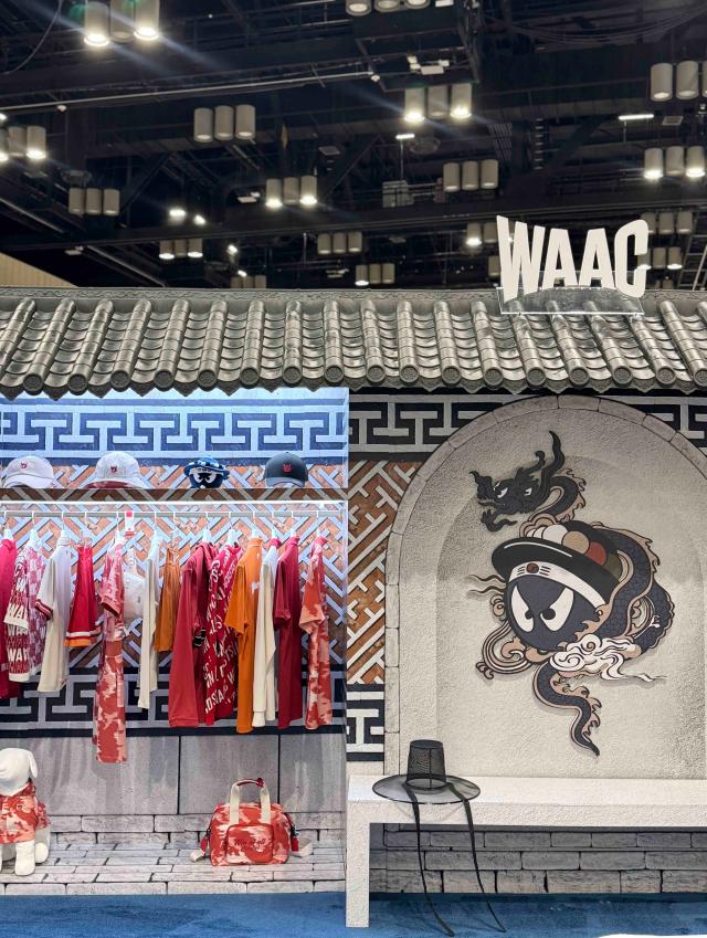 2026 PGA 쇼에 참가한 왁 부스 전경 사진코오롱FnC