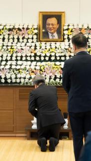 김동연, 故 이해찬 빈소 조문...비통하고 안타까운 마음