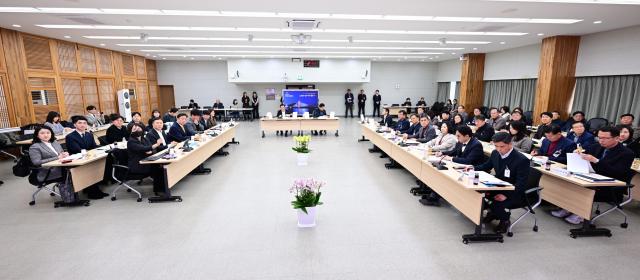 탑정호복합문화휴양단지조성사업컨설팅보고회 장면사진논산시