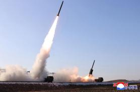 North Korea tests upgraded multiple rocket launcher system