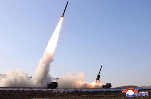 North Korea tests upgraded multiple rocket launcher system