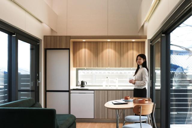 LG전자가 전북 김제시 죽산면에 LG 스마트코티지를 상시 체험할 수 있는 공간 죽산모락을 열었다고 28일 밝혔다 사진LG전자