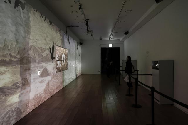 The “CookieRun Kingdom” art collaboration exhibition Legacy of the Great Kingdom is underway at Ara Art Center in Insa-dong Seoul on Jan 23 2026 AJP Yoo Na-hyun