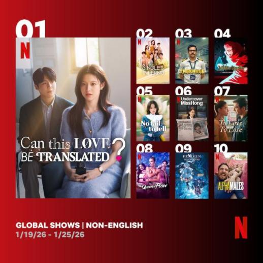 Can This Love Be Translated? dẫn đầu bảng xếp hạng Netflix toàn cầu sau 2 tuần ra mắt