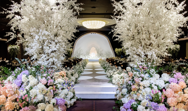 웅진프리드라이프가 운영하는 프리미엄 웨딩홀 서울 강남구 대치동 그랜드힐컨벤션 모습 사진웅진프리드라이프