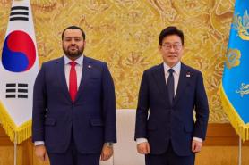 Lee Jae Myung urges expanded defense, energy cooperation with Qatar in meeting with emir’s envoy