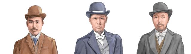 오기호‧이기‧홍필주 선생 그래픽국가보훈부
