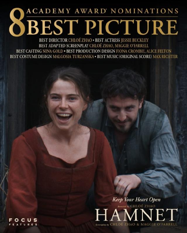 클로이 자오 감독의 신작 영화 햄넷