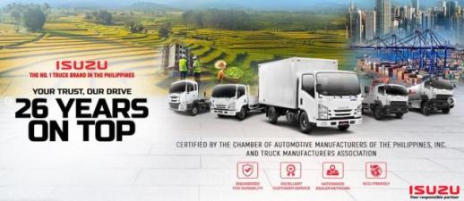 [NNA] 이스즈, 26년 연속 필리핀 트럭 시장 1위