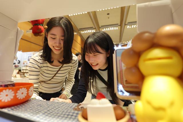 Visitors view booths at K-illustration Fair Seoul 2026 at COEX in Gangnam Seoul Jan 30 2026 AJP Han Jun-gu