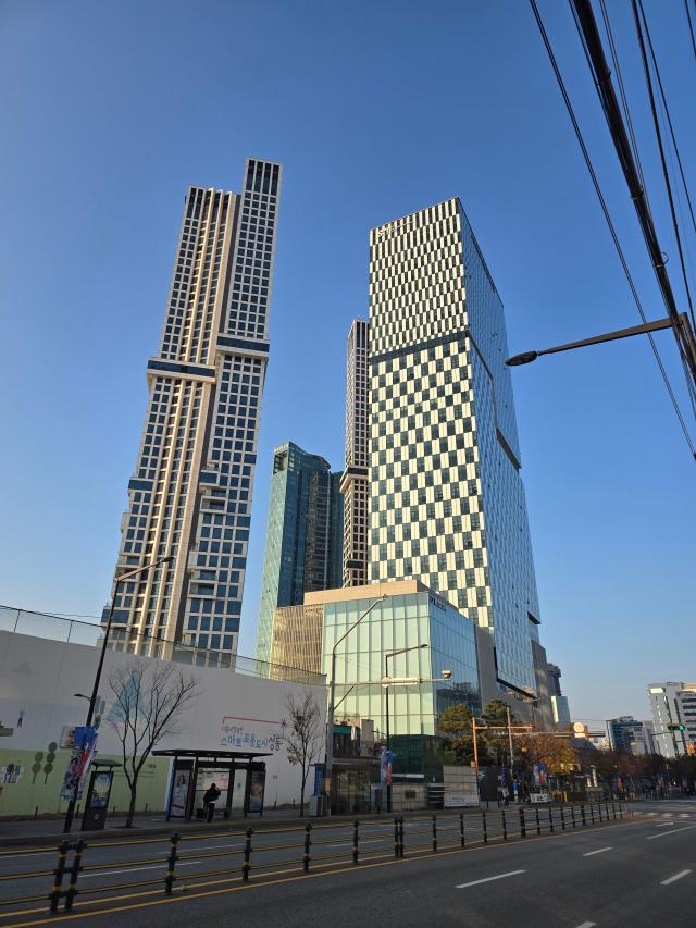 성수동 아크로서울포레스트 전경 사진우주성 기자 