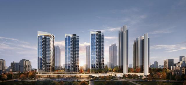 송파한양2차 재건축사업 투시도 사진GS건설