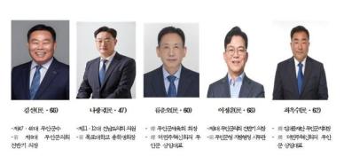 [6·3 지방선거] 전남 무안군수 선거, 주요 후보군 5인 윤곽