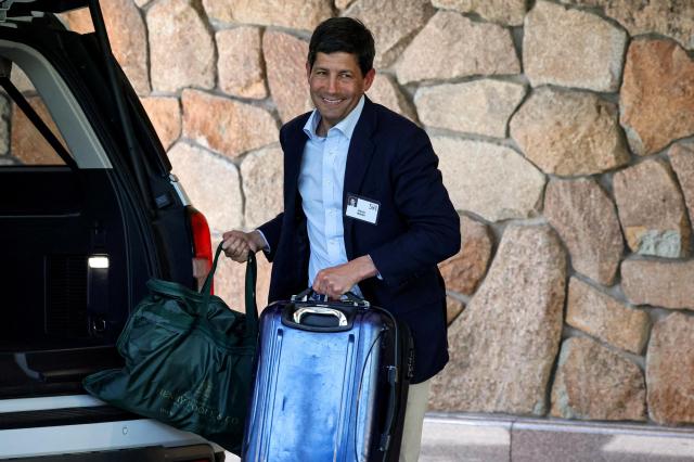Former Federal Reserve Governor Kevin Warsh arrives at the Sun Valley Conference in Sun Valley Idaho last July ReutersYonhap