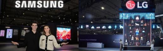 삼성·LG, 글로벌 상업용 디스플레이 주도권 각축...B2B 솔루션 봇물