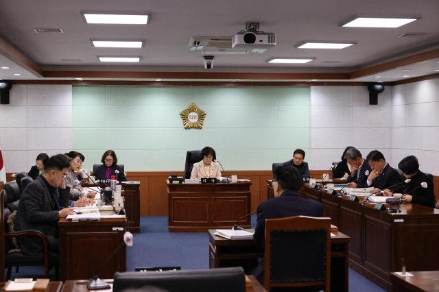 동해시의회 제358회 임시회 제5차 본회의 사진동해시의회