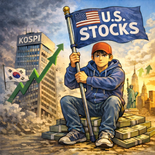 Korean investors keep record holdings of US stocks despite domestic market rally