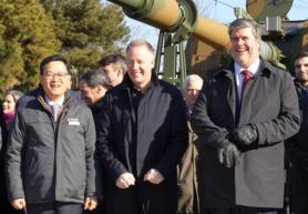 Canada’s defense procurement minister visits Hanwha Aerospace plant, cites potential for deeper cooperation