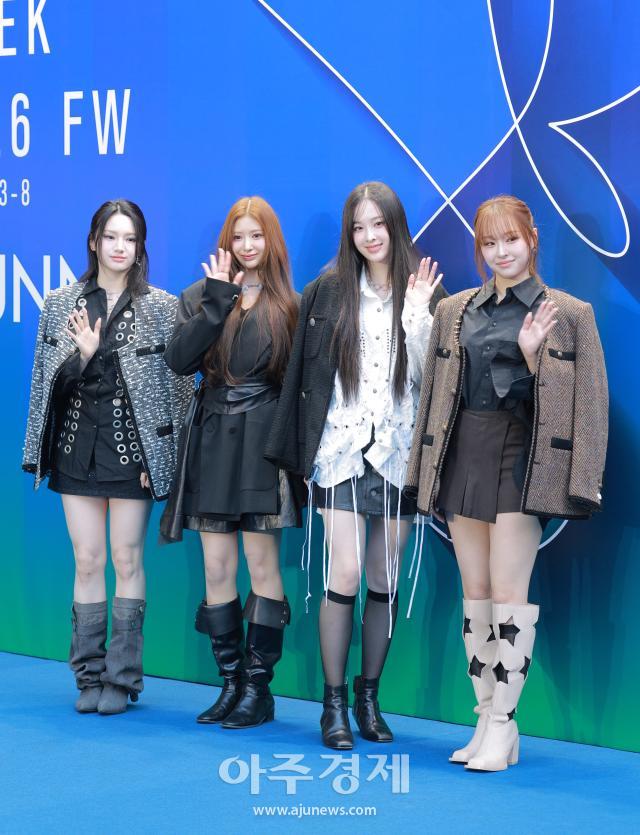 [포토] 걸그룹 iii,  2026 F/W 서울패션위크 참석