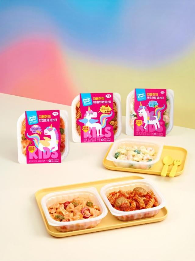 푸디버디 띠용한끼 파스타 3종 사진하림산업