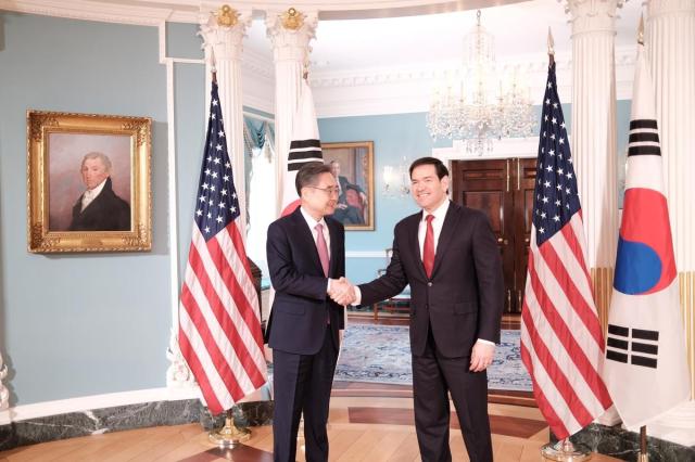 조현 외교장관, 美국무장관과 회담 시작…관세 등 논의 전망