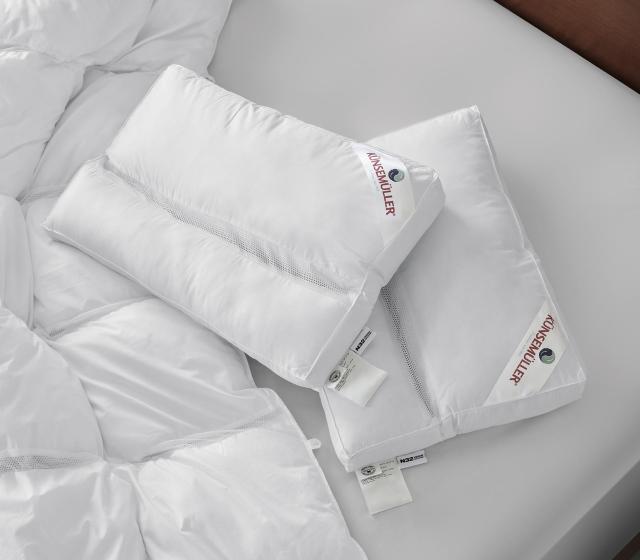 시몬스 N32의 '퀸즈밀러 오가닉 비건 필로우·듀벳' [사진=시몬스]