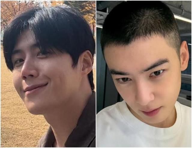 배우 김선호왼쪽와 차은우 사진김선호·차은우 SNS