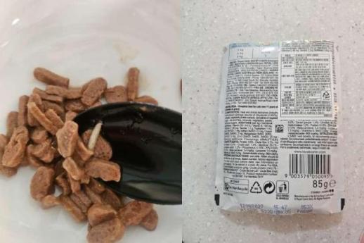 로얄캐닌 습식사료서 또 벌레 추정 이물질…신제품 라인 품질 논란