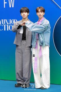 [포토] 드리핀 김동윤·이협, 2026 F/W 서울패션위크 참석