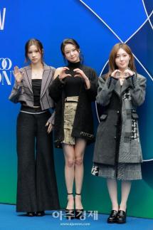 [포토] 케플러 휴닝바히에·유진·김채현, 2026 F/W 서울패션위크 참석