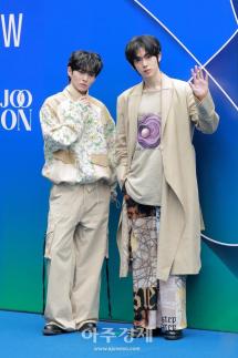 [포토] 루네이트 타쿠마· 카엘, 2026 F/W 서울패션위크 참석