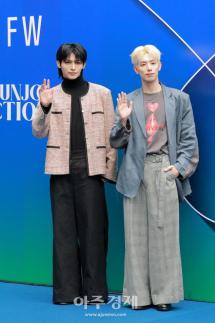 [포토] 올아워즈 마사미·건호, 2026 F/W 서울패션위크 참석