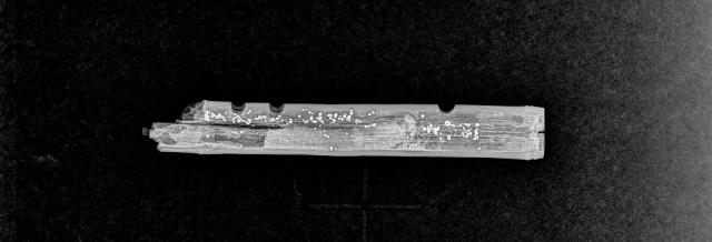 악기 유물의 X-ray  사진국가유산청 