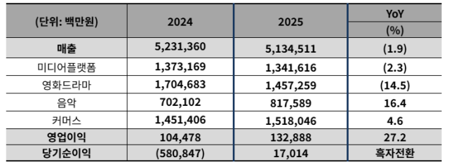 요약 손익 계산서