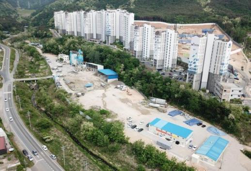 경주시, 외동읍 주거 지역 인접 레미콘 공장 철거 착공