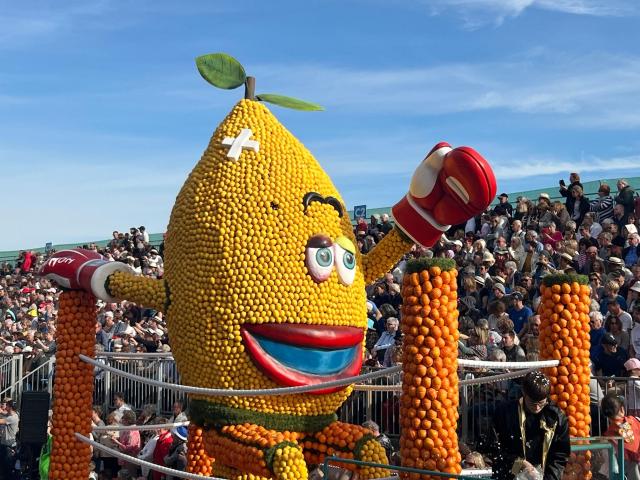 망통 레몬 축제 사진프랑스관광청