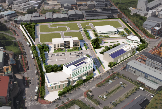 미래자동차클러스터 단지 조감도 원본사진김해시