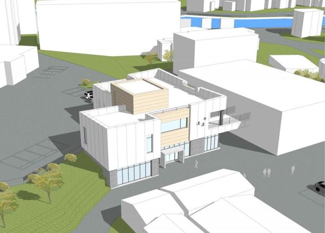 현북 문화복지커뮤니티센터 투시도 사진양양군