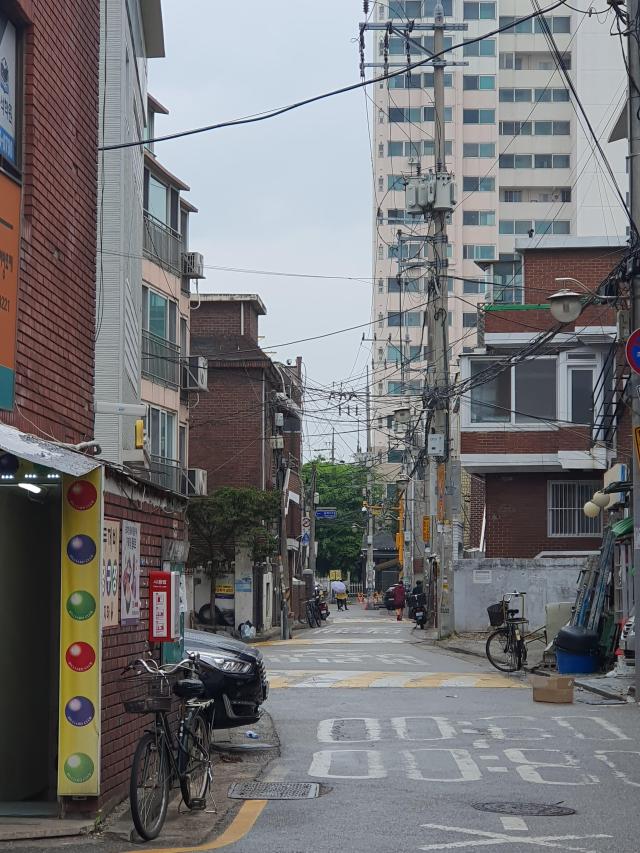 성수전략전비구역 일대 전경 사진우주성 기자