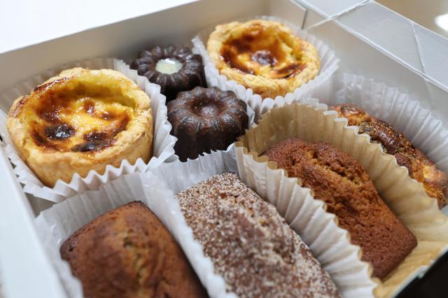 This photo show various baked goods purchased throughout Bbangtican Sunrye Feb32026 Photo by Han Jung-gu