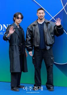 [포토] 김성현·김민수, 2026 F/W 서울패션위크 참석