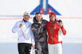 South Korea’s Kim Sang-gyeom wins Olympic silver in men’s parallel giant slalom