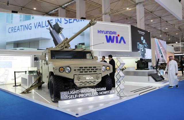 현대위아 사우디아라비아 방위산업 전시회 WDS 2026 참가사진현대위아 