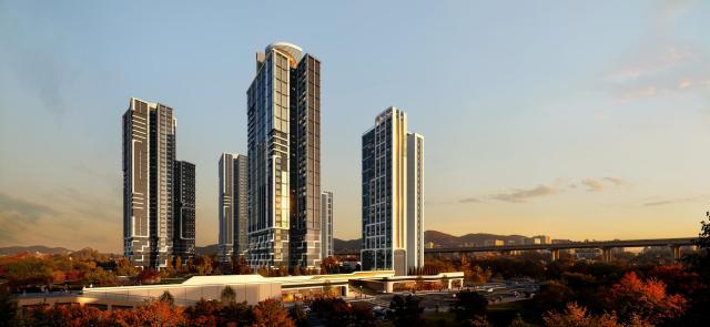 힐스테이트 금정 센터포인트 투시도 사진현대건설