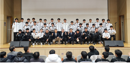 목포시청 직장운동경기부, 2026 시즌 힘찬 출발…입단식 개최